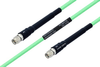 Temperature Conditioned SMA Male to SMA Male Low Loss Cable 18 Inch Length Using PE-P142LL Coax - PE3M0125-18 - Pasternack