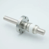 Power Feedthrough, 8000 Volts, 250 Amps, 1 Pin, 0.75″ Nickel Conductor, 2.75″ Conflat Flange - A0236-5-CF - MPF Products, INC.