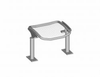 Basic Unit, Single Seat, Straight - 52869_00023 - Erlau