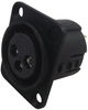 Connector, Xlr, Jack, 3 Position; No. Of Contacts Deltron Components - 69K6210 - Newark, An Avnet Company
