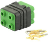 Rectangular Module, Plug, 4Pos, 2Row; Product Range Souriau-Sunbank/eaton - 72AJ7824 - Newark, An Avnet Company