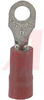 Terminal; Ring Connector; 22-16 AWG; 6;0.25 in.; 0.150 in. (Max.); -- 70091814