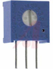 TRIMMER;CERMET;REST 250 KILOHMS;PCB;1 TURN;PWR-RTG 0.5W - 70154899 - Allied Electronics, Inc.