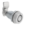 VISE ACTION® Compression Latch, Small Size, Southco® Tubular Key, Zinc Alloy, Powder Coated, Silver - E3-245-77 - Southco