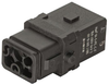 Rectangular Pwr Insert, Socket, 6Pos; Product Range Harting - 39AJ5773 - Newark, An Avnet Company