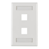 Keystone Faceplates, Frames - FPIDUAL-W-ND - DigiKey