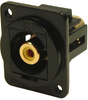 Adapter, Rca Plug-Plug, Black Metal, Yel Rohs Compliant Cliff Electronic Components - 70AH6213 - Newark, An Avnet Company
