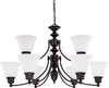 60-3361 Mid. Chandeliers-Glass Up - 429401 - Capital Lighting, Inc.