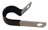 Cable Clamps - Screw Mount, P Style, Aluminium, Vinyl Coated -- NE10 - Image