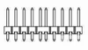 PCB Headers & Receptacles - 4-146404-0 - TE Connectivity