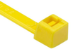 Cable Tie, 100Mm, Pa6.6, 18Lb, Yellow; Cable Tie Material Hellermanntyton - 75Y3545 - Newark, An Avnet Company