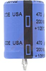 Capacitor, Al Electrolytic;180uF;Snap-in;Radial;+/-20%;Case K02;450VDC;30mmDia. -- 70190379