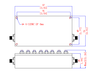 2245 MHz Cavity Bandpass Filter - AE2245B12324 - Anatech Electronics, Inc.