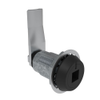 Vise Action® Compression Latch, Large Size, 8 mm Square Recess, Zinc Alloy, Powder Coat, Black, 33 mm  Grip - E3-2719-095 - Southco