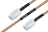 MIL-DTL-17 N Female to N Female Cable 200 cm Length Using M17/128-RG400 Coax - PE3M0067-200CM - Pasternack
