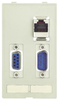 Data Module Insert, Cat5E, Rj45 Db9 Fxm; Product Range Harting - 65K8597 - Newark, An Avnet Company