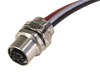 Sensor Cord, 4P M12 Rcpt-Free End, 11.8; Connector Type A Harting - 07AH5800 - Newark, An Avnet Company