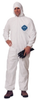 Tyvek Coverall Zipper Front, Hood, Elastic Wrist and Ankles - 32055 - U.S. Plastic Corporation