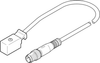 Connecting cable - KMYZ-2-24-M8-0,5-LED - Festo Corporation
