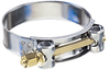 1 1/32 to 1 3/32 in. Size Range Heavy Duty T-Bolt Clamp 304 Stainless Steel Band with Carbon Steel Bolt and Nut|Master File -- TBC-SSC028 - Image