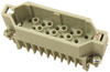 Rectangular Han Insert, Plug 25 Position Crimp; Product Range Harting - 79K4446 - Newark, An Avnet Company