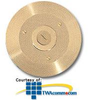 Hubbell Round Floor Box Cover with Carpet Flange - Combo.. - SF2525 - TelephoneStuff.com