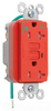 GFCI Duplex Receptacle -- 2095-IGHGTRRED - Image