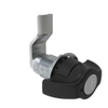 VISE ACTION® Compression Latch, Large Size, Wing, Zinc Alloy, Powder Coated, Black, 21 mm  Grip - E3-1058-035 - Southco