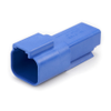 Amphenol Sine Systems AT04-2P-BLU 2-Way Connector Receptacle, DT04-2P Compatible, Blue - 39841 - Waytek, Inc.