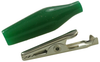Alligator Clip, Mini, 8.38Mm, Green; Connector Type Keystone - 99H7486 - Newark, An Avnet Company