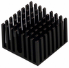 AAVID THERMALLOY 374424B00035GHeat Sink, Square, PCB, For Ball Grid Arrays, BGA, 20.3 C/W, 18 mm, 27 mm, 27 mm -- 4-374424B00035G - Image