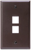 QuickPort Wallplates - 41080-2BP - Leviton Manufacturing