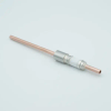 Power Feedthrough, 12000 Volts, 1 Tube, 0.25″ Copper Conductor, 0.622″ Dia Stainless Steel Weld Adapter - A0106-4-W - MPF Products, INC.