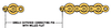 Single Cottered Connecting Pins for Live Tubular Roller Chain -- P329-CP21