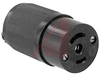 Connector, 2 Pole, 3 Wire, 15 Amps, 125Volts - 70116119 - Allied Electronics, Inc.