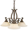Mid. Chandeliers-Glass Down - 297065 - Light Center (The)