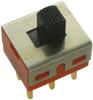 Slide Switch, Dpdt, 5A, 20Vac, 20Vdc; Contact Configuration E-Switch - 16N1301 - Newark, An Avnet Company