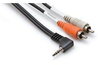 Y-Cable, 3.5Mm Hosa Trs-2 Rca Plug, 6Ft; Connector Type A Hosa - 52T7659 - Newark, An Avnet Company