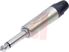 Plug, Phone; 18 AWG; Solder; 4 to 7; ZnAl4Cu1; Nickel/Chrome; 3.66 in.; 14.5 mm - 70088306 - Allied Electronics, Inc.