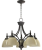 6435-5-44 Mid. Chandeliers-Glass Down - 473108 - Capital Lighting, Inc.