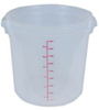 Translucent Polypropylene Round Food Storage Containers - 81529 - U.S. Plastic Corporation