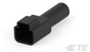 Automotive Connector Caps & Covers - DT4S-BT-BK - TE Connectivity