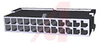 Soft Shell Housing; Nylon; Black; 0.118in.; Free Hanging; Plug; 24; UL 94V-0 - 70082765 - Allied Electronics, Inc.