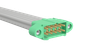 5+5 Pos. Male DIL 20 AWG Cable Assembly, 450mm, single-end, Jackscrews - M300-MC21005M1-0450L - Harwin Plc