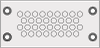 KEL-DPZ CR Multi-Membrane Cable Entry Plates- for the Use in Cleanrooms / up to IP66 / UL Type 12 - 43819.600 - icotek Corp