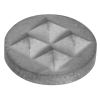 Round Gripper; Solder or Adhesive, Tooth Pattern=4-Point - RGCP-1213 - Reid Supply