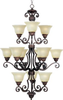 Large Chandeliers-Glass Shade - 333932 - Light Center (The)