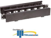 Hubbell Cable MGMT, Horiz, 2U, Duct, 3.5"F/6"R.. - HC219GC36P - TelephoneStuff.com