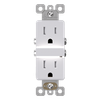 Modern Dual-Function Tamper-Resistant Wall Outlet with 6000K Night Light - ERL251560 - Suzhou Ele Mfg Co., Ltd.