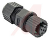 CONNECTOR, M12 FIELD SERVICEABLE, FEMALE, 3 POSITION - 70084720 - Allied Electronics, Inc.